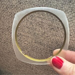 Alexis Bittar Soft Square Lucite Bracelet